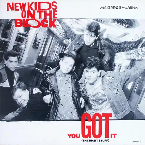 New Kids On The Block - You Got It (The Right Stuff) [12" Maxi]
