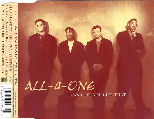 All-4-One - I Can Love You Like That [CD-Single]