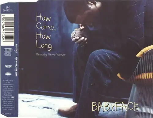 Babyface & Stevie Wonder - How Come, Hlow Long [CD-Single]