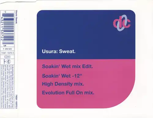 Usura - Sweat [CD-Single]