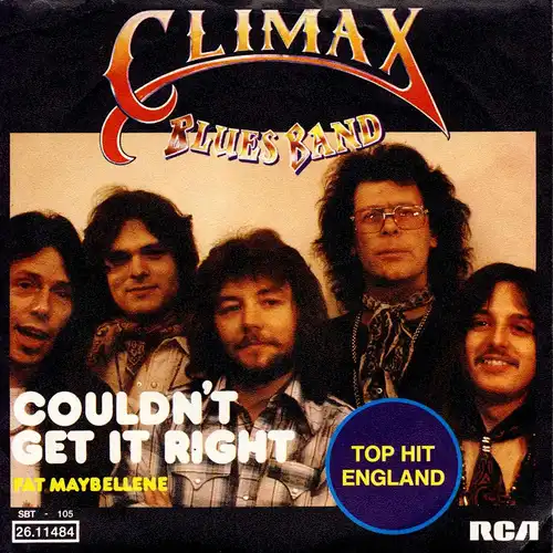 Climax Blues Band - Couldn't Get It Right [7" Single]