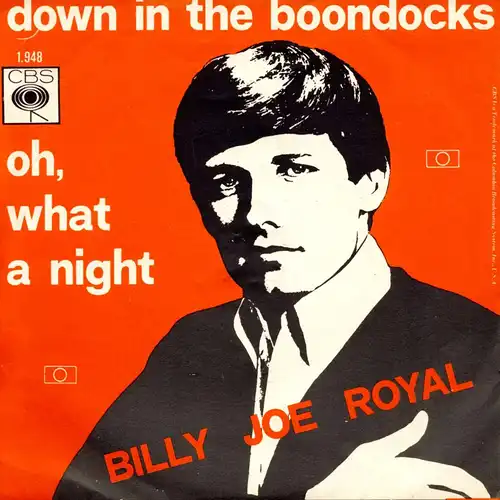 Billy Joe Royal - Down In The Boondocks [7" Single]