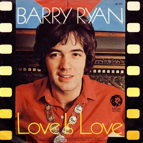 Ryan, Barry - Love Is Lovere [7&quot; Single]