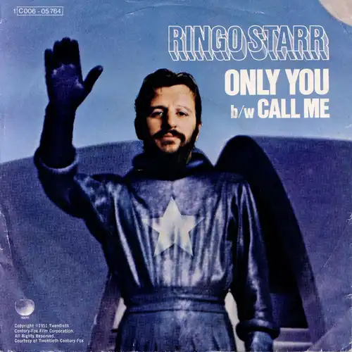Starr, Ringo - Only You (And You Alone) [7" Single]