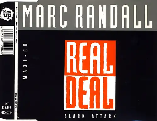 Randall, Marc - Real Deal (Slack Attack) [CD-Single]
