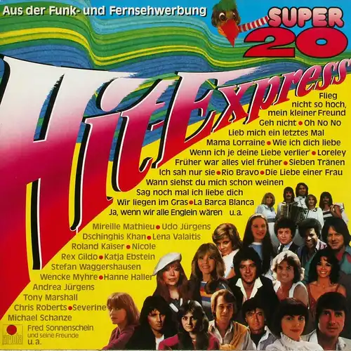 Various - Super 20 Hit Express [LP]