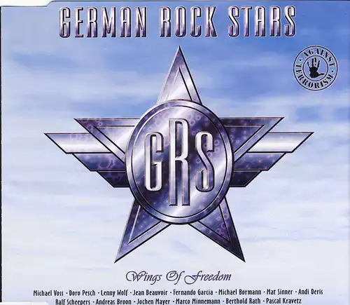 German Rock Stars - Wings Of Freedom [CD-Single]