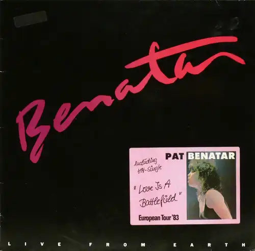 Benatar, Pat - Live From Earth [LP]