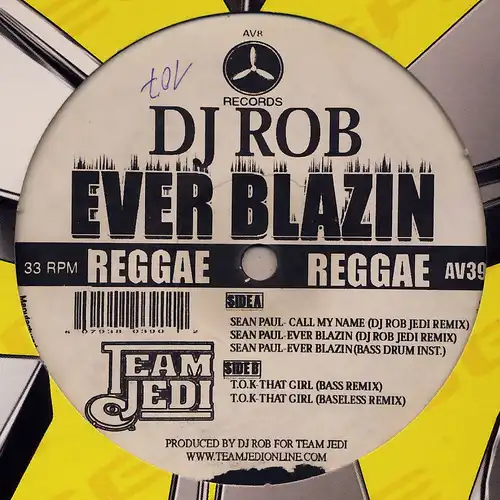 DJ Rob - Ever Blazin [12" Maxi]