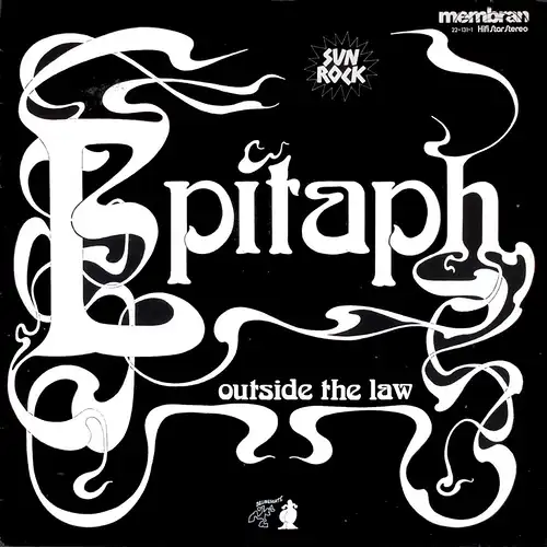 Epitaph - Outside The Law [LP]