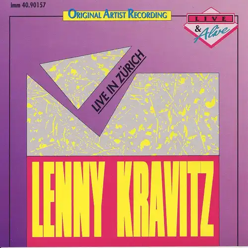 Kravitz, Lenny - Live In Zürich [CD]