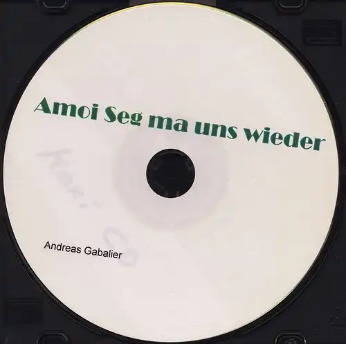 Gabalier, Andreas - Amoi Seg' Ma Uns Wieder [CD-Single]