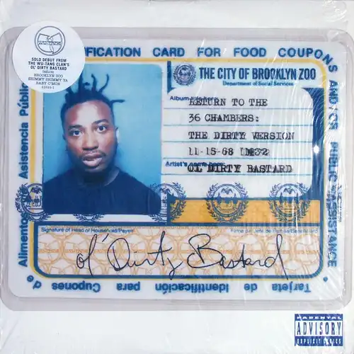 Ol' Dirty Bastard - Return To The 36 Chambers: The Dirty Version [LP]