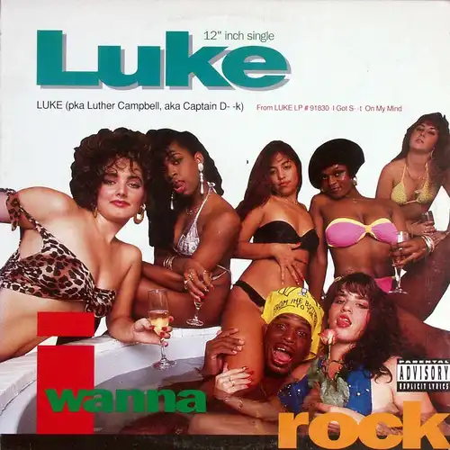 Luke - I Wanna Rock [12" Maxi]