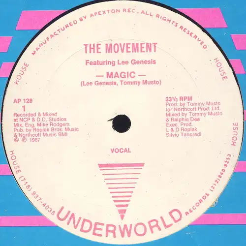 Movement - Magic (feat. Lee Genesis) [12" Maxi]