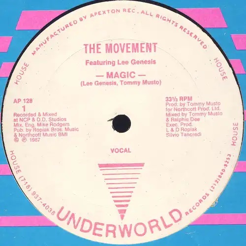 Movement - Magic (feat. Lee Genesis) [12&quot; Maxi]