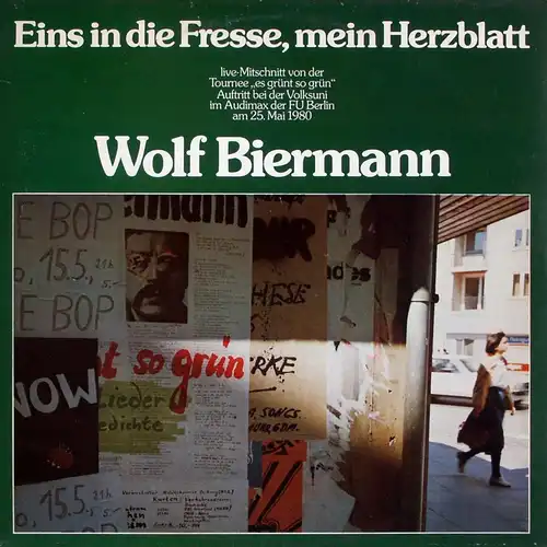 Biermann, Wolf - Un Dans La Ferme, Mon Cœur [LP]