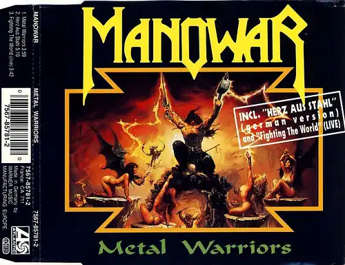 Manovar - Métal Warriors [CD-Single]
