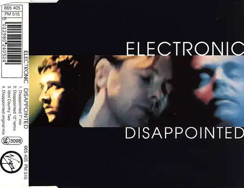Electronic - Disappointed [CD-Single]
