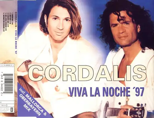 Cordalis - Viva La Noche '97 (Heute Abend) [CD-Single]