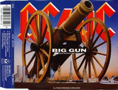 AC/DC - Big Gun [CD-Single]