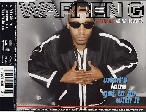 G., Warren & Adina Howard - What's Love Got To Do With It [CD-Single]