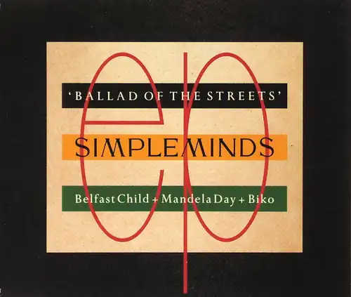 Simple Minds - Ballad Of The Streets [CD-Single]