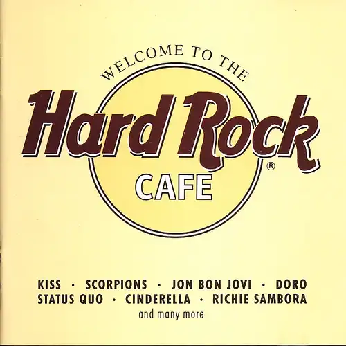 Various - Welcome To The Hard Rock Cafe [CD]
