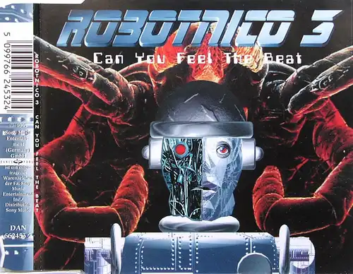Robotnico - Can You Feel The Beat [CD-Single]