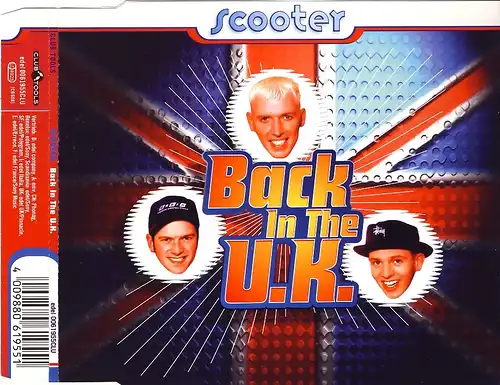 Scooter - Back In The U.K. [CD-Single]