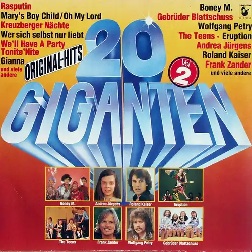 Various - 20 Giganten, Vol. 2 [LP]