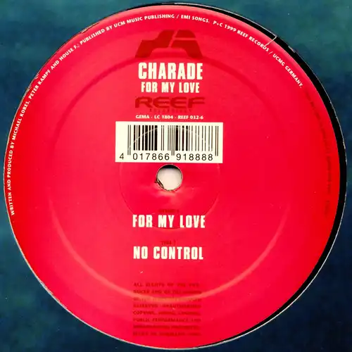 Charade - For My Love [12" Maxi]