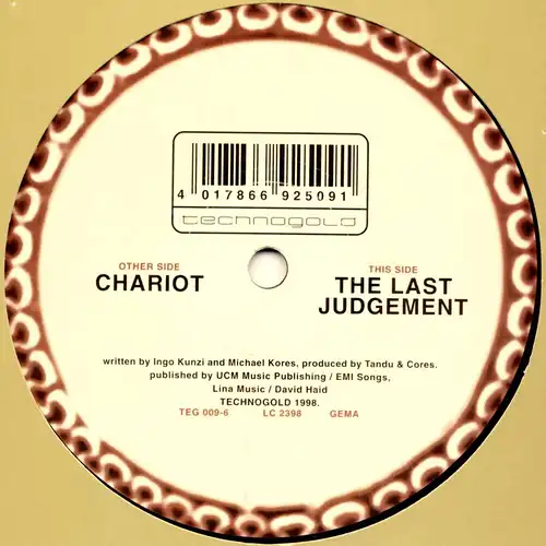 Tarot - Chariot / The Last Judgement [12" Maxi]