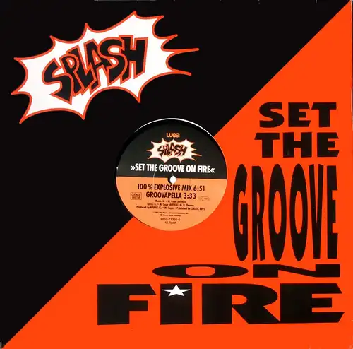 Splash - Set The Groove On Fire [12" Maxi]