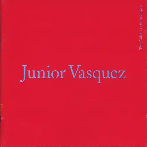 Vasquez, Junior - Twilo Volume 1 [CD]