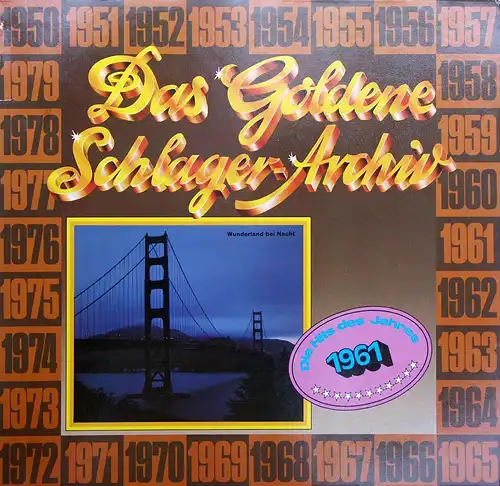 Various - Das Goldene Schlager Archiv Die Hits Des Jahres 1961 [LP]