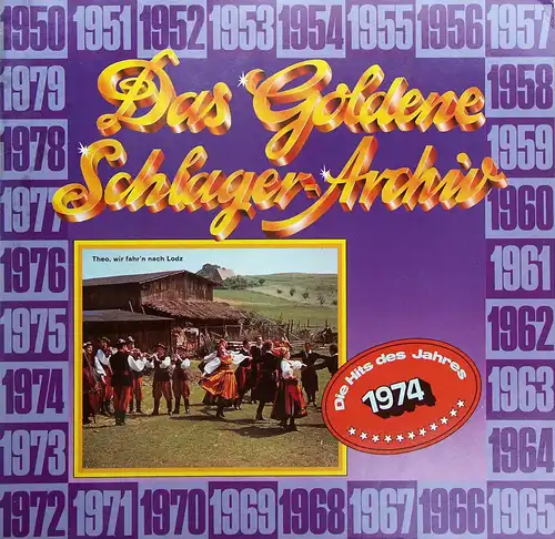 Various - Das Goldene Schlager Archiv Die Hits Des Jahres 1974 [LP]