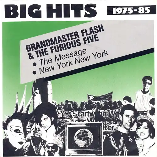Grandmaster Flash & The Furious Five - The Message / New York New York [7" Single]