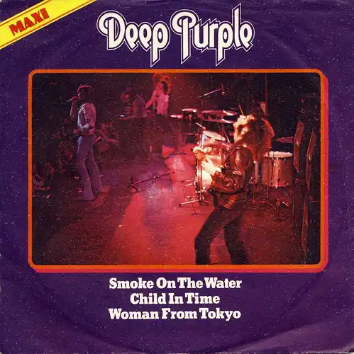 Deep Purple - Smoke On The Water [7" Single]