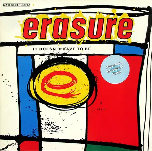 Erasure - It Doesn't Have To Be [12" Maxi]