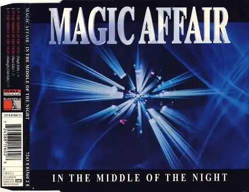 Magic Affair - Dans The Middle Of The Night [CD-Single]