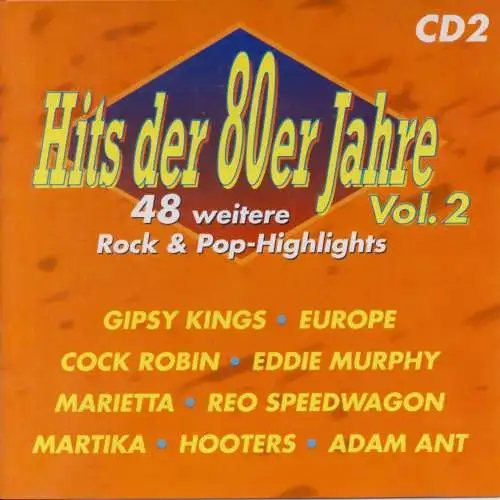 Various - Hits Der 80er Jahre Vol. 2 CD 2 [CD]