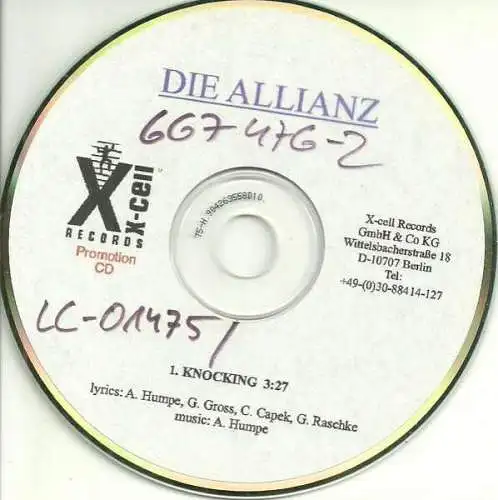 Allianz - Knocking [CD-Single]