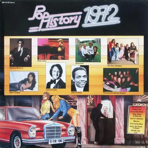 Various - Pop-History 1972 [LP]