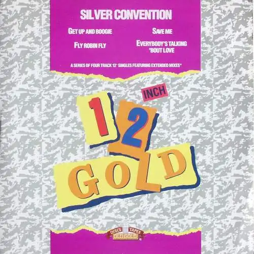 Silver Convention - Get Up And Boogie/ Fly Robin Fly/ Save Me/ Everybody's Talking 'Bout Love [12" Maxi]