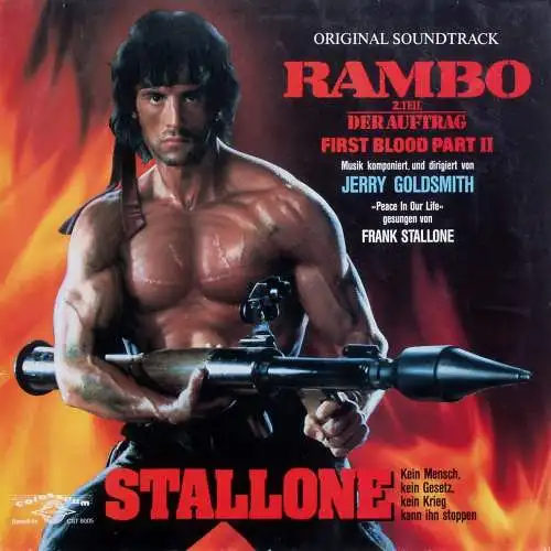 Goldsmith, Jerry - Rambo 2 (First Blood) Der Auftrag [LP]