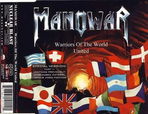 Manowar - Warriors Of The World United [CD-Single]