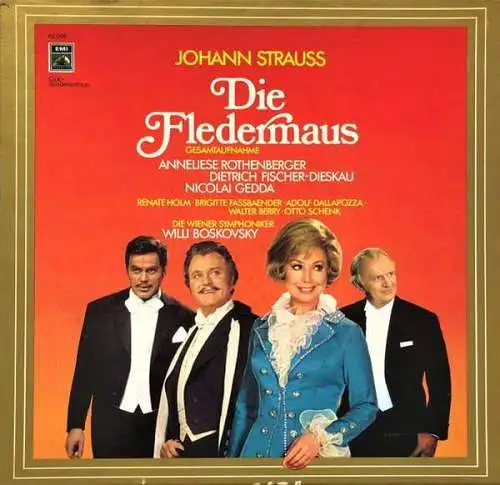 Strauss, Johann - Die Fledermaus Gesamtaufnahme [LP Boxset]