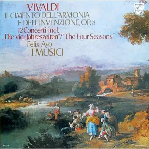 Vivaldi - 12 Concerti, Op. 8, incl. Die Vier Jahreszeiten / The Four Seasons I Musici, Felix Ayo [LP Boxset]