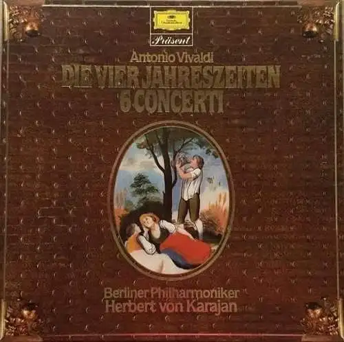 Vivaldi - Die Vier Jahreszeiten / 6 Concerti Berliner Philharmoniker, Karajan [LP Boxset]